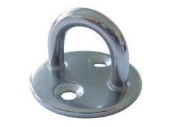 Augplatte rund Edelstahl*Seilflechter