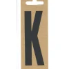 Seilflechter Bootssport|Folien-Buchstabe "K" Selbstklebend 100 mm