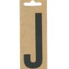 Seilflechter Bootssport|Folien-Buchstabe "J" Selbstklebend 100 mm