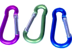 Karabinerhaken 5 x 50 mm Aluminium*Seilflechter Discount