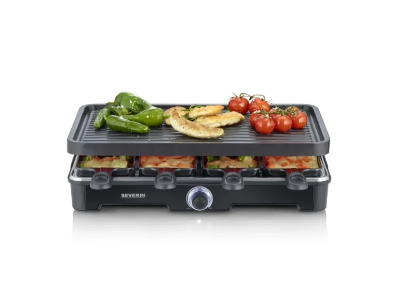 Raclette-Grill RG 9670 mit Grillplatte 1.400 W*Severin Best