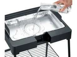 Severin Tischgrills|Elektrogrills|Standgrill PG 8568 mit Gussplatte 2.300 W