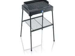 Severin Tischgrills|Elektrogrills|Standgrill PG 8568 mit Gussplatte 2.300 W