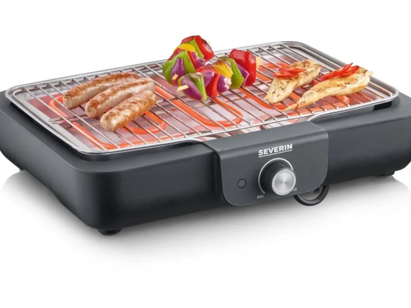 Tischgrill mit Grillrost*Severin Outlet