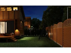 Andrewex Balkonsichtschutz|Sichtschutzzaun Element Bordeaux 180/195 cm x 90 cm