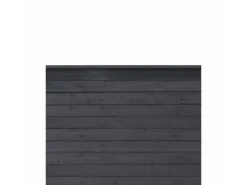 Sichtschutzzaun Klink Nadelholz Schwarz 174 cm x 129 cm*Plus Discount