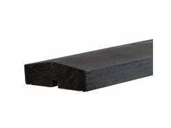 Sichtschutzzaun Klink Nadelholz Schwarz 174 cm x 129 cm*Plus Discount