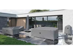 Siena Garden Schutzhüllen|AquaShield Sitzgruppenhülle Hellgrau 280x150xH100 cm
