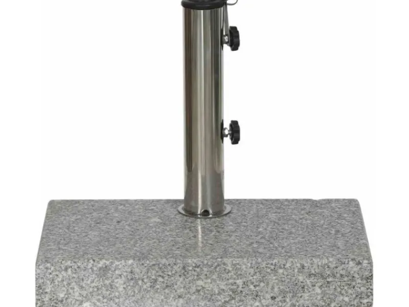 Balkon Granitständer 25 kg 45 cm x 28 cm x 7,5 cm Grau*Siena Garden