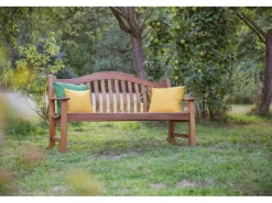 Siena Garden Gartenbänke|Bank Dublin 3-Sitzer Akazie 67 cm x 161 cm x 89 cm Natur FSC®