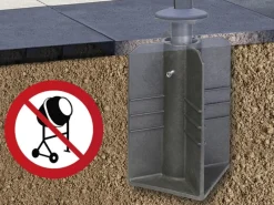 Siena Garden Sonnenschirme|Bodenständer Earthbase für Ampelschirme