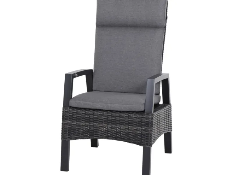 Dining Move Sessel Taranto 72 cm x 61 cm x 109 cm Matt-Anthrazit*Siena Garden New