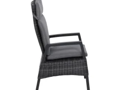 Dining Move Sessel Taranto 72 cm x 61 cm x 109 cm Matt-Anthrazit*Siena Garden New