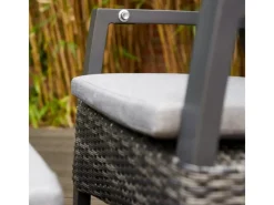 Dining Move Sessel Taranto 72 cm x 61 cm x 109 cm Matt-Anthrazit*Siena Garden New