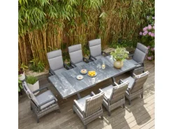 Dining Move Sessel Taranto 72 cm x 61 cm x 109 cm Matt-Anthrazit*Siena Garden New