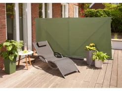 Siena Garden Balkonsichtschutz|faltbarer Sichtschutz Ben 150 cm x 280 cm Olive