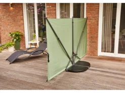 Siena Garden Balkonsichtschutz|faltbarer Sichtschutz Ben 150 cm x 280 cm Olive