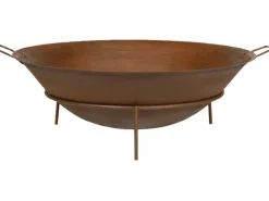 Siena Garden Feuerschalen|Feuerschale Rusty Braun Ø 80 cm