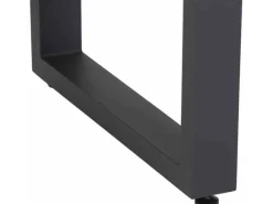 Siena Garden Gartentische|Gartentisch Corido Rechteckig Anthrazit/Matt 140 cm x 85 cm