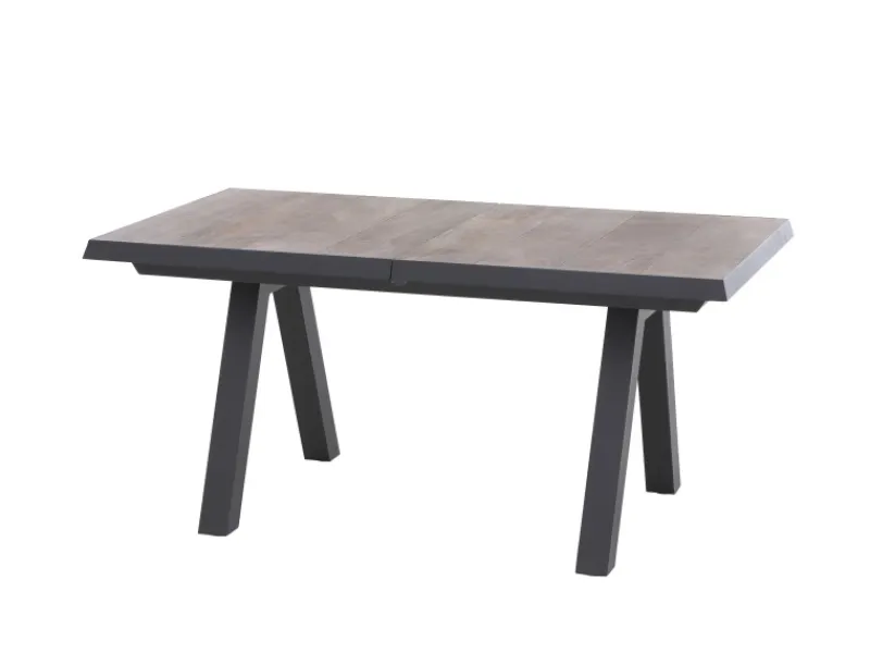 Siena Garden Gartentische|Gartentisch ausziehbar 90 cm x 200 cm