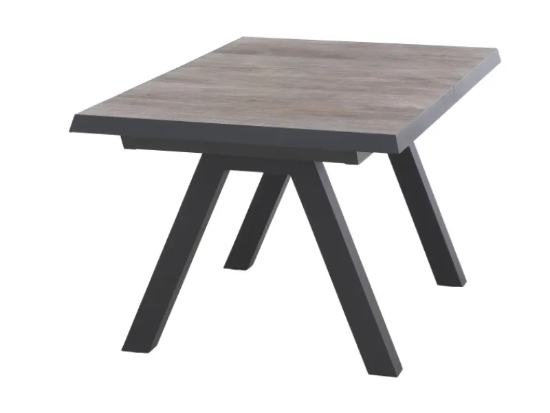 Siena Garden Gartentische|Gartentisch ausziehbar 90 cm x 200 cm