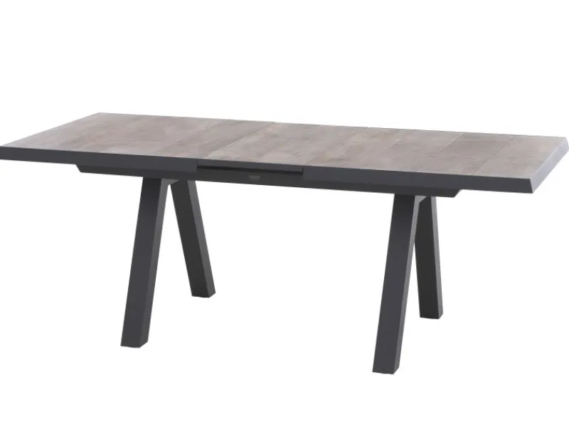 Siena Garden Gartentische|Gartentisch ausziehbar 90 cm x 200 cm