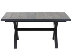 Siena Garden Gartentische|Gartentisch ausziehbar 90 cm x 200 cm