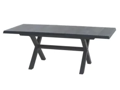 Siena Garden Gartentische|Gartentisch Sincro Rechteckig ausziehbar 90 cm x 200 cm