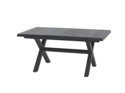 Siena Garden Gartentische|Gartentisch Sincro Rechteckig ausziehbar 90 cm x 200 cm