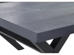 Siena Garden Gartentische|Gartentisch Sincro Rechteckig ausziehbar 90 cm x 200 cm