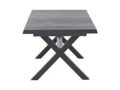 Siena Garden Gartentische|Gartentisch Sincro Rechteckig ausziehbar 90 cm x 200 cm