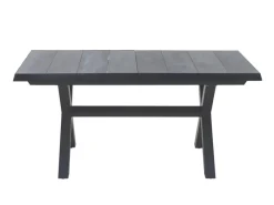 Siena Garden Gartentische|Gartentisch Sincro Rechteckig ausziehbar 90 cm x 200 cm