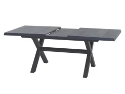 Siena Garden Gartentische|Gartentisch Sincro Rechteckig ausziehbar 90 cm x 200 cm