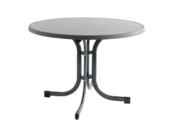 Gartentisch Rund Anthrazit/Matt Ø 100 cm*Siena Garden Clearance