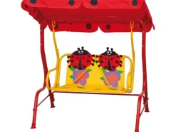 Siena Garden Kinder-Hollywoodschaukel Marie Rot 75x115x118 cm*Gardamo Sale