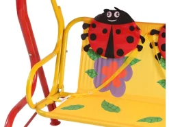 Siena Garden Kinder-Hollywoodschaukel Marie Rot 75x115x118 cm*Gardamo Sale