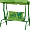 Kinder Gardamo Gartenmöbel Für Kinder|Siena Garden Kinder-Hollywoodschaukel Froggy Grün 75x115x118 cm