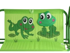 Kinder Gardamo Gartenmöbel Für Kinder|Siena Garden Kinder-Hollywoodschaukel Froggy Grün 75x115x118 cm