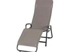 Kippliege Fano Braun 143x67x116 cm*Siena Garden Online