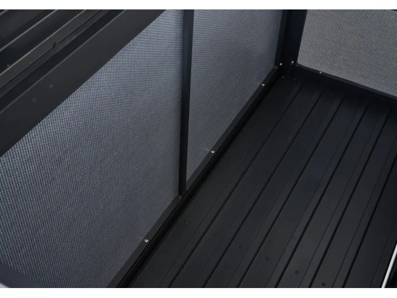 Kissenbox Sabano 135,5 cm x 58,7 cm x 75 cm Dunkelgrau*Siena Garden Discount