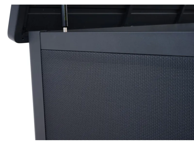 Kissenbox Sabano 135,5 cm x 58,7 cm x 75 cm Dunkelgrau*Siena Garden Discount