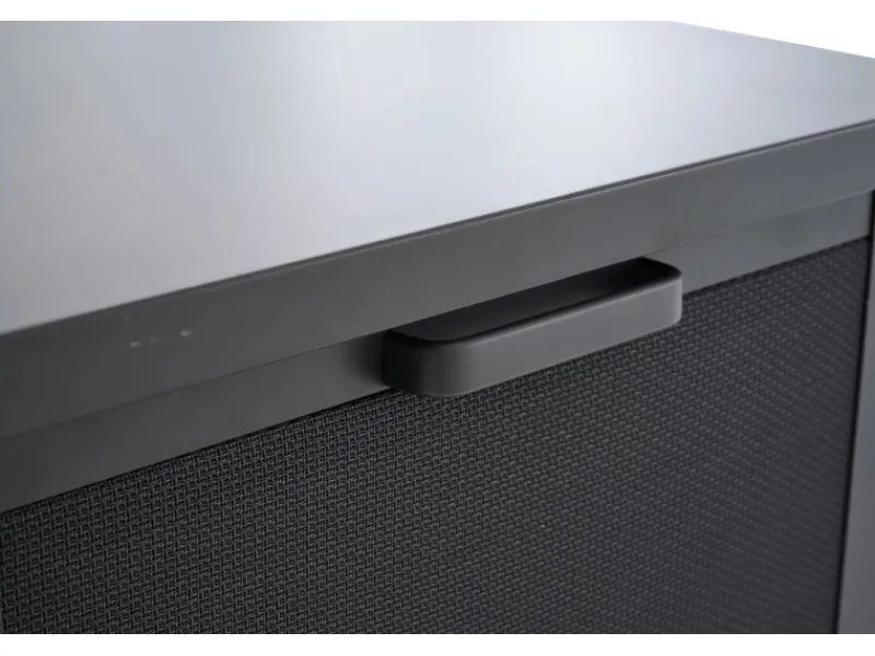 Kissenbox Sabano 135,5 cm x 58,7 cm x 75 cm Dunkelgrau*Siena Garden Discount