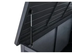 Kissenbox Sabano 135,5 cm x 58,7 cm x 75 cm Dunkelgrau*Siena Garden Discount