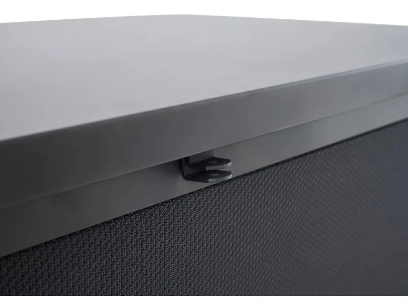 Kissenbox Sabano 135,5 cm x 58,7 cm x 75 cm Dunkelgrau*Siena Garden Discount