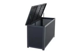 Kissenbox Sabano 135,5 cm x 58,7 cm x 75 cm Dunkelgrau*Siena Garden Discount