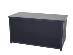 Siena Garden Auflagenboxen|Kissenbox Sabano 159 cm x 79 cm x 83 cm Dunkelgrau