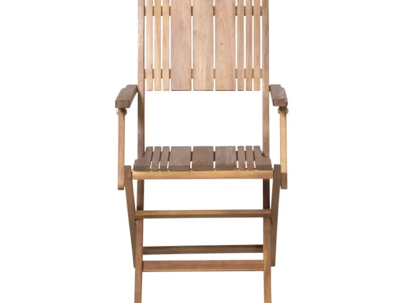 Siena Garden Gartenstühle|Klappsessel Falun Beige 57 cm x 50,5 cm x 88 cm