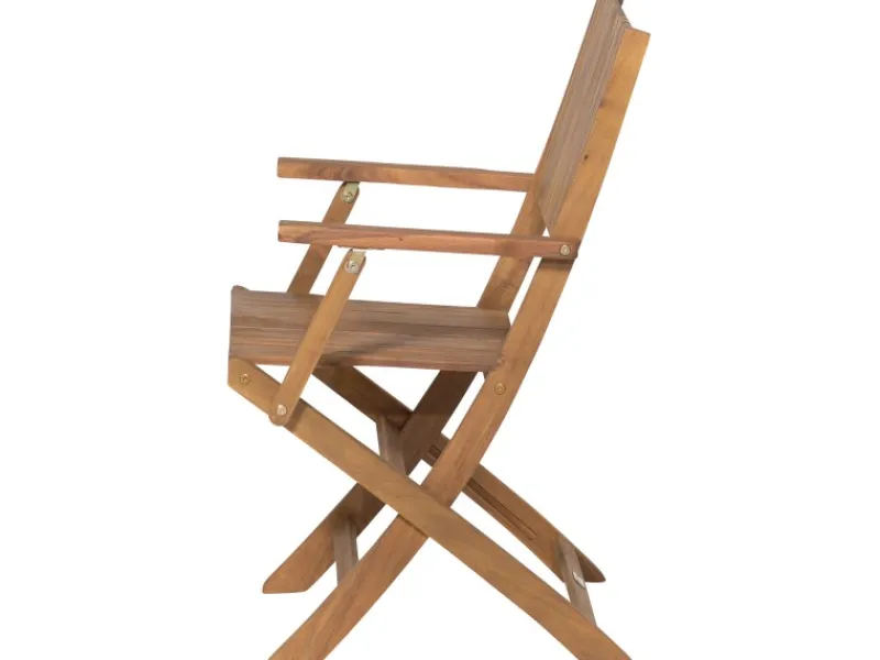 Siena Garden Gartenstühle|Klappsessel Falun Beige 57 cm x 50,5 cm x 88 cm