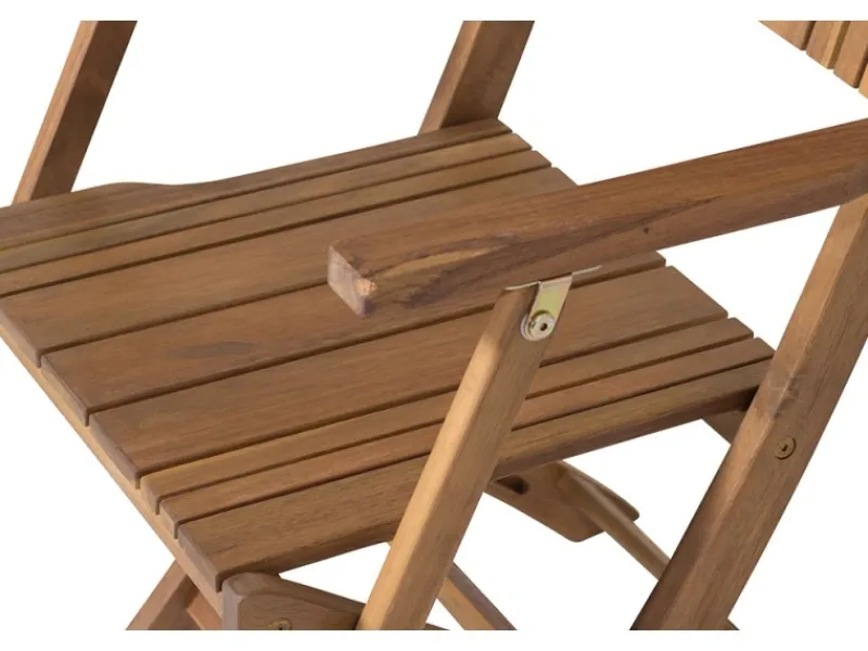 Siena Garden Gartenstühle|Klappsessel Falun Beige 57 cm x 50,5 cm x 88 cm