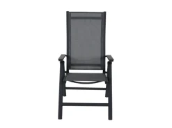 Klappsessel Tauro 66 cm x 60 cm x 110 cm Anthrazit Matt*Siena Garden Online